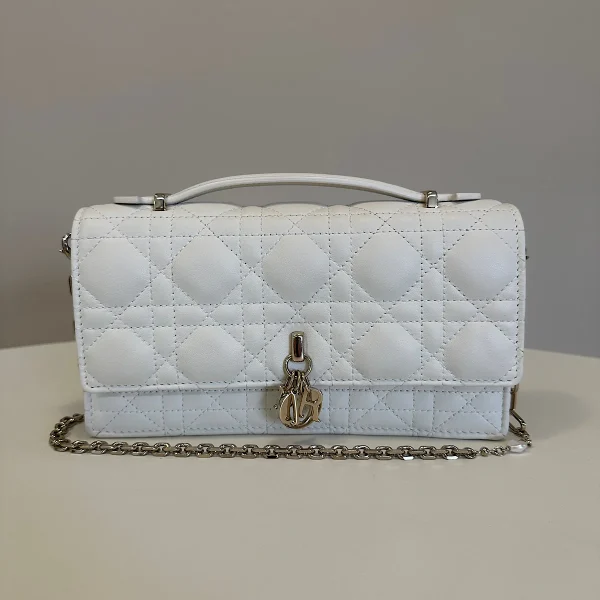 Sac Dior My mini en latte Cannage cuir d’agneau — réplique