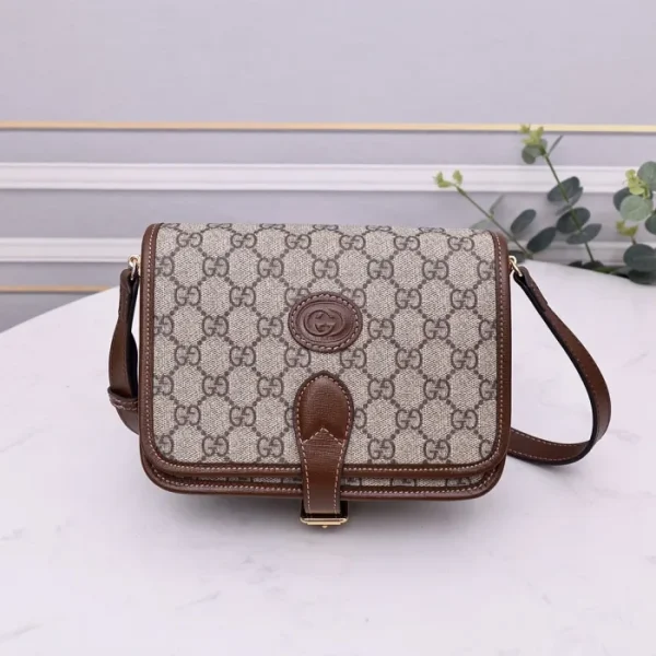 Gucci Mini sac à bandoulière avec Interlocking G — réplique