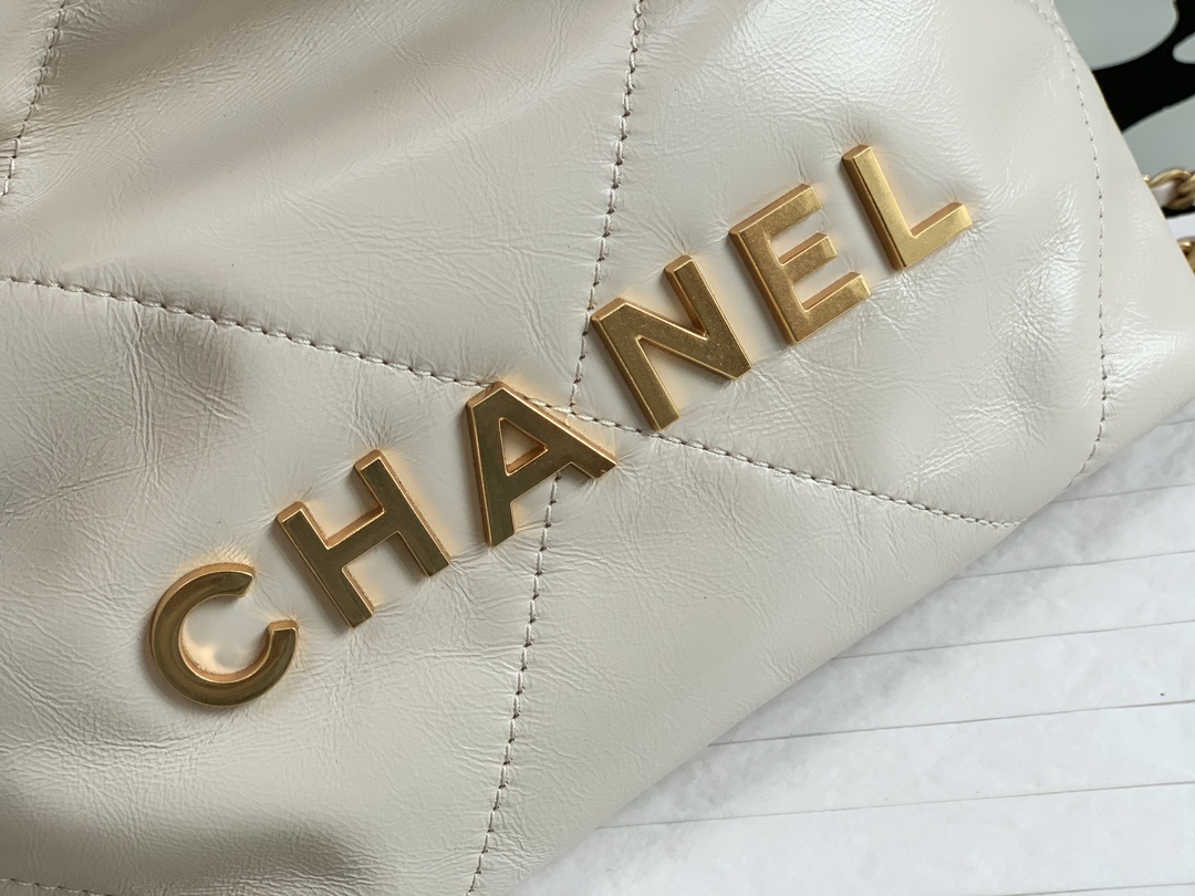 Chanel 22 Mini sac Beige — réplique – Image 6