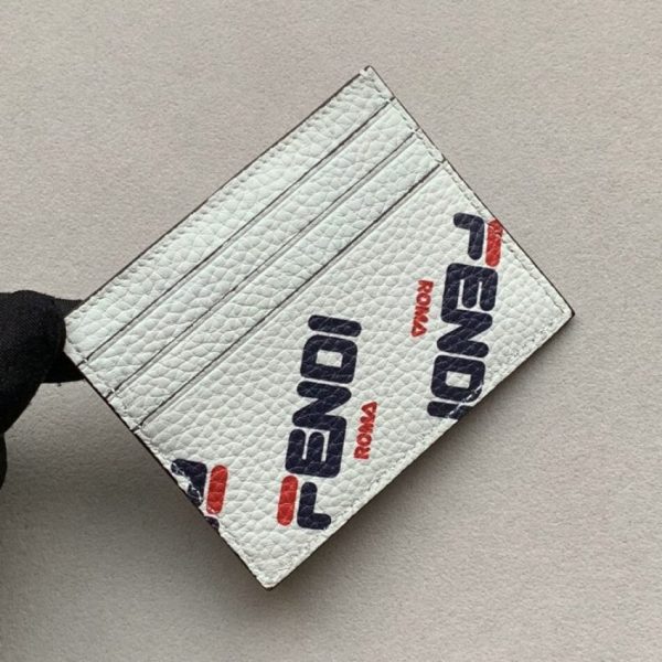 Fendi porte-cartes blanc — réplique