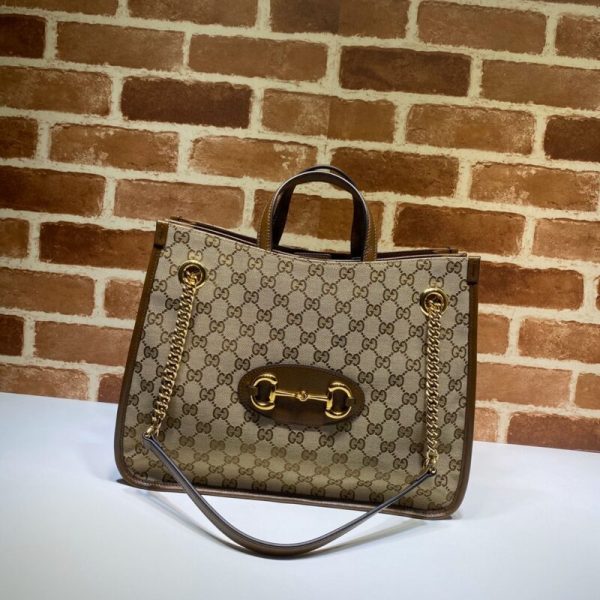 Gucci 1955 Horsebit cabas moyen format — réplique