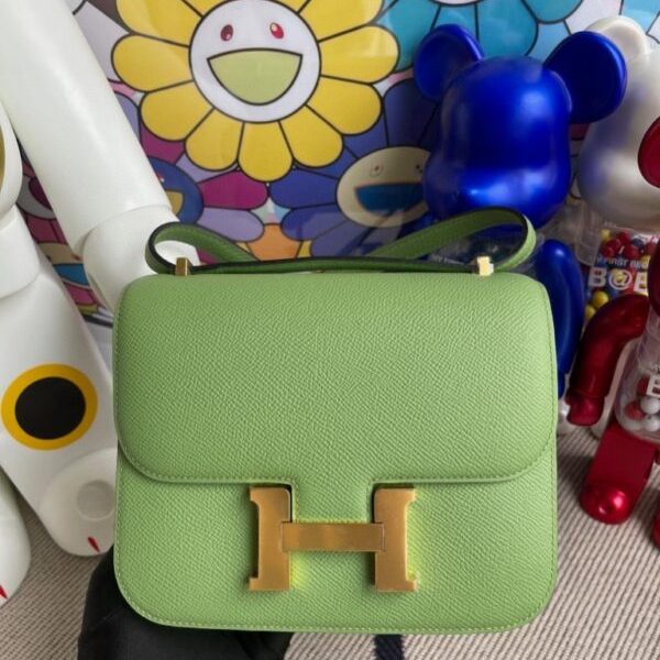 Hermès Constance 18Cm Light vert — réplique