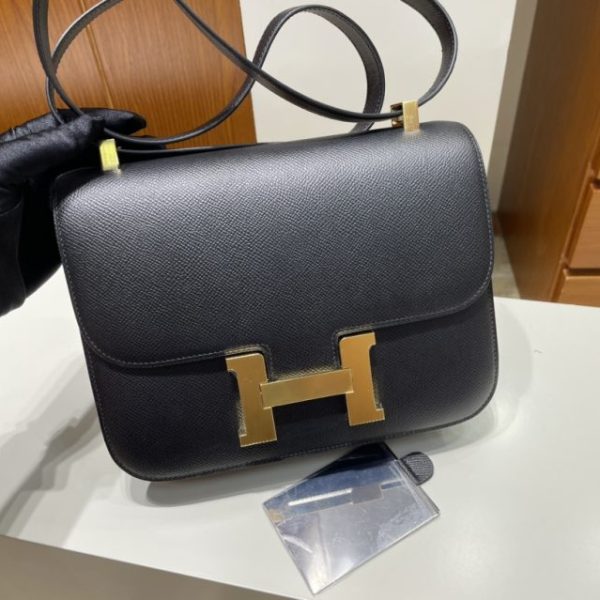 Hermès Constance 24Cm noir — réplique