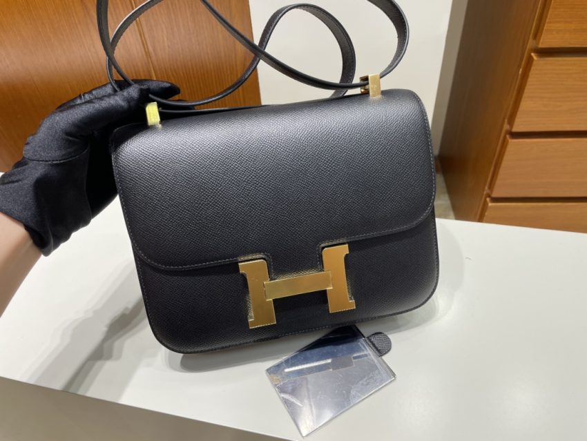 Hermès Constance 24Cm noir — réplique