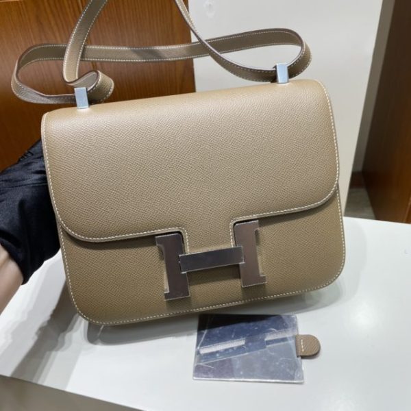 Hermès Constance 24Cm Etoupe — réplique