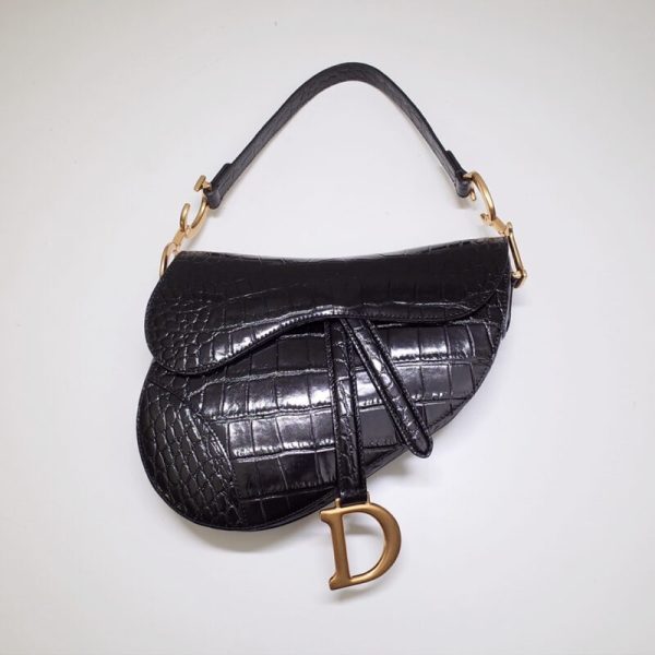 Dior Saddle Crocodile — réplique