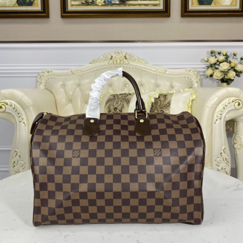 Louis Vuitton Speedy marron Grid — réplique