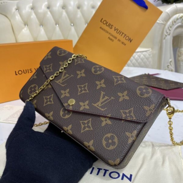 Louis Vuitton Félicie Pochette marron — réplique