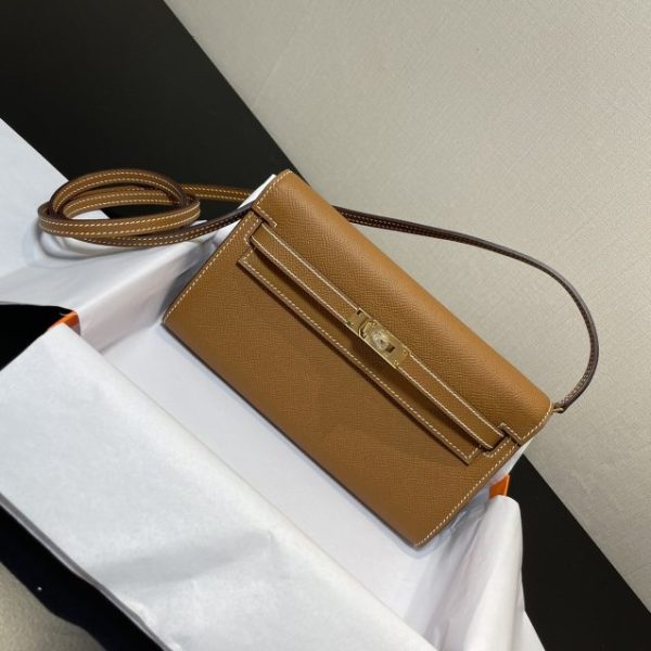 Hermès Kelly Elan marron — réplique