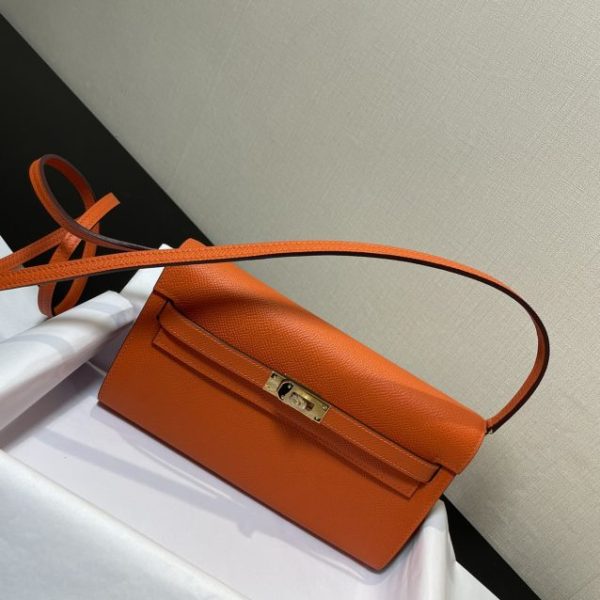 Hermès Kelly Elan Orange — réplique