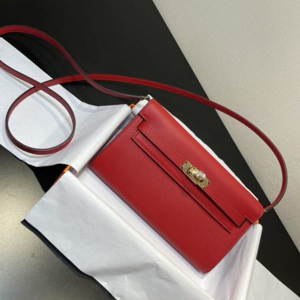 Hermès Kelly Elan rouge — réplique
