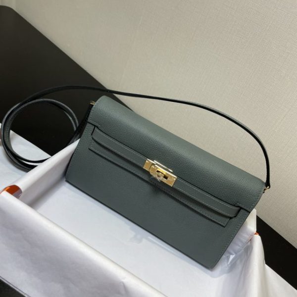 Hermès Kelly Elan Mint vert — réplique