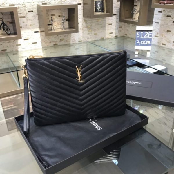 Yves Saint Laurent pochette noir — réplique