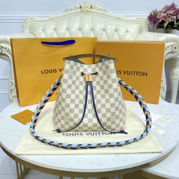 Louis Vuitton Neonoe Bb blanc Grid — réplique