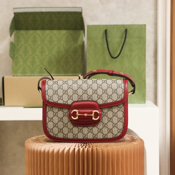 Gucci Horsebit 1955 Classic rouge — réplique