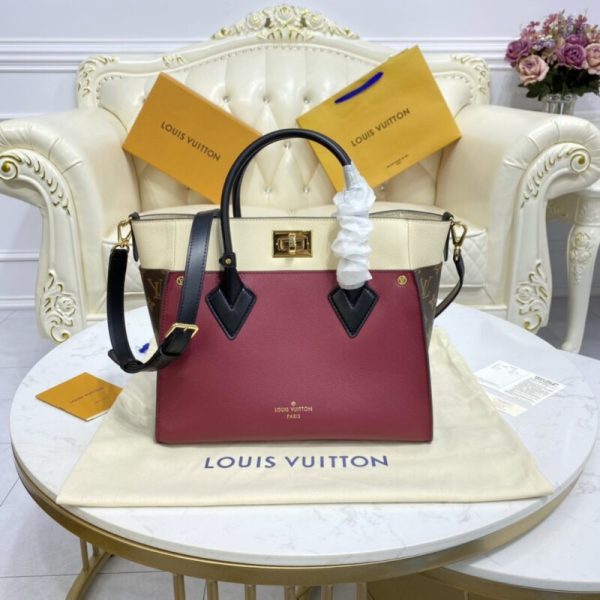 Louis Vuitton On My Side Bordauxe — réplique