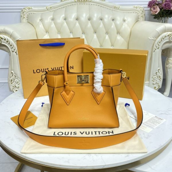 Louis Vuitton On My Side PM marron — réplique