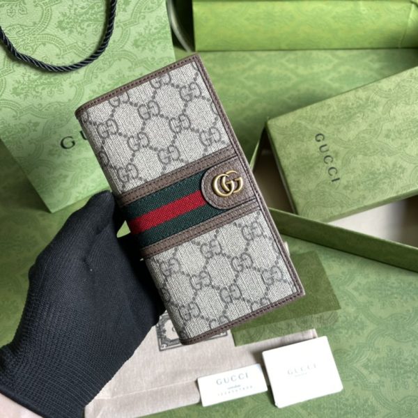 Gucci Interlocking Long portefeuille — réplique