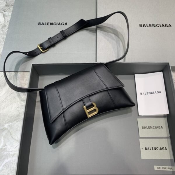 Balenciaga Hourglass Mini noir — réplique