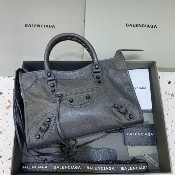 Balenciaga Agneau Dark gris — réplique
