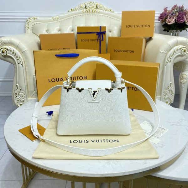 Loius Vuitton Capucines blanc — réplique