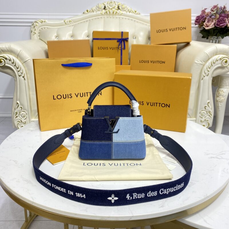 Loius Vuitton Capucines Denim — réplique