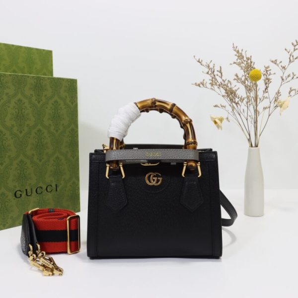 Gucci Diana petit format cabas noir — réplique