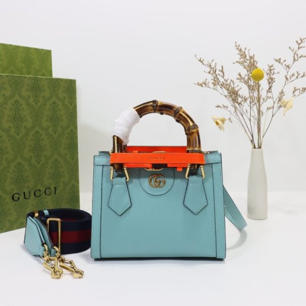 Gucci Diana petit format cabas Tiffany — réplique
