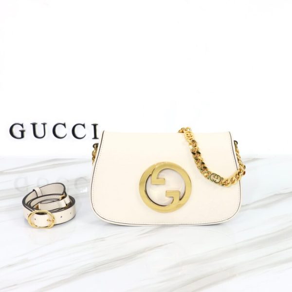 Gucci Blondie cuir blanc — réplique