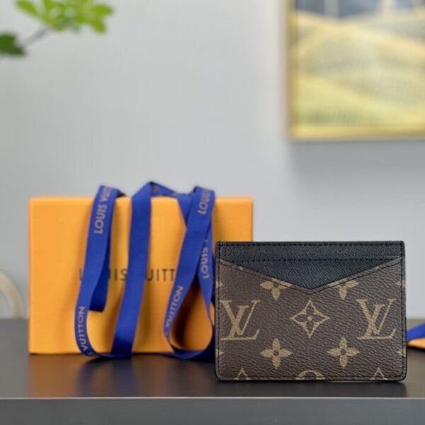 Louis Vuitton porte-cartes marron — réplique