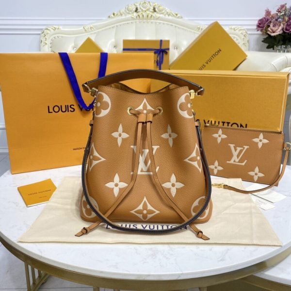 Louis Vuitton Noe Bucket marron MM — réplique
