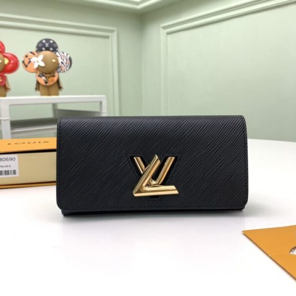 Louis Vuitton Twist portefeuille noir — réplique
