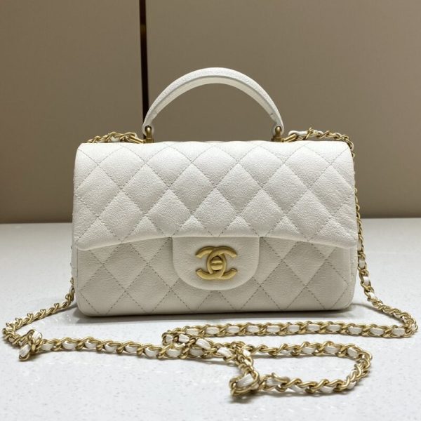 CHANEL CF Handle blanc — réplique