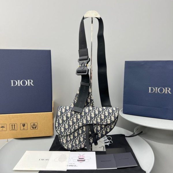 Dior Saddle sac Oblique — réplique