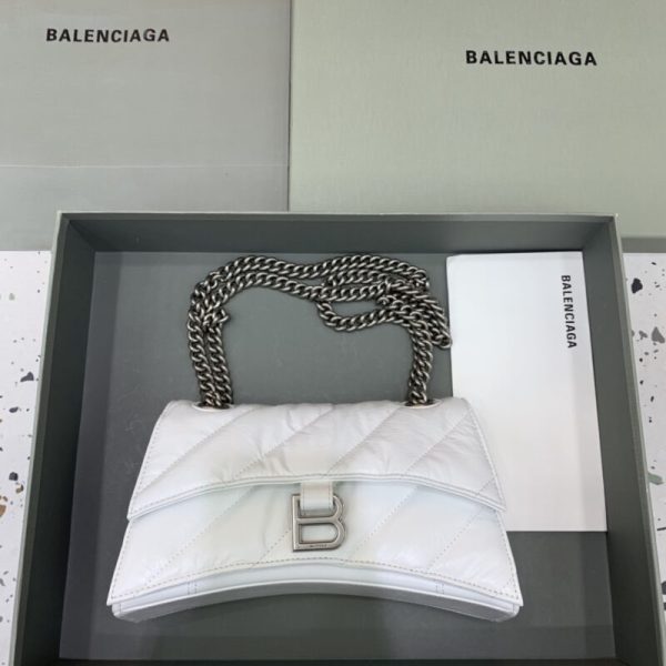 Balenciaga Crush petit format blanc — réplique