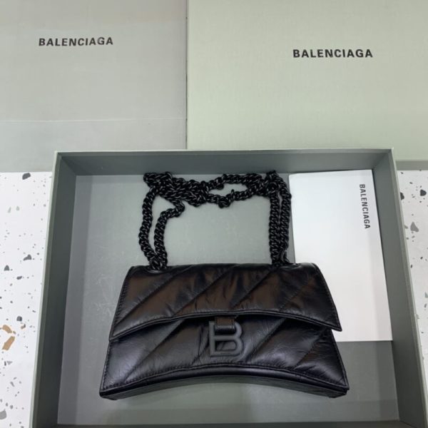 Balenciaga Crush petit format Full noir — réplique