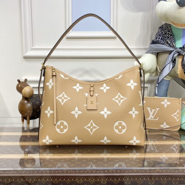 Louis Vuitton Carry All Apricot — réplique