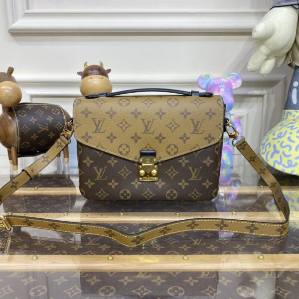 Louis Vuitton Pochette Metis marron toile — réplique