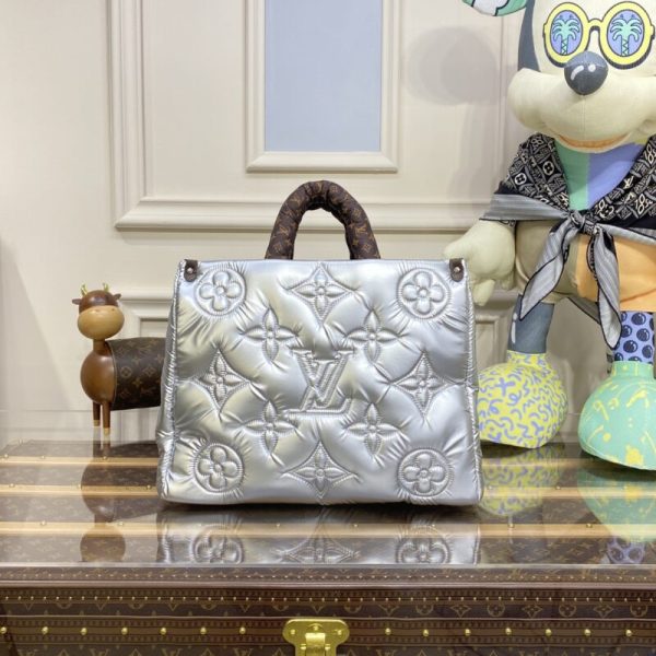 LV Onthego argenté Soft — réplique