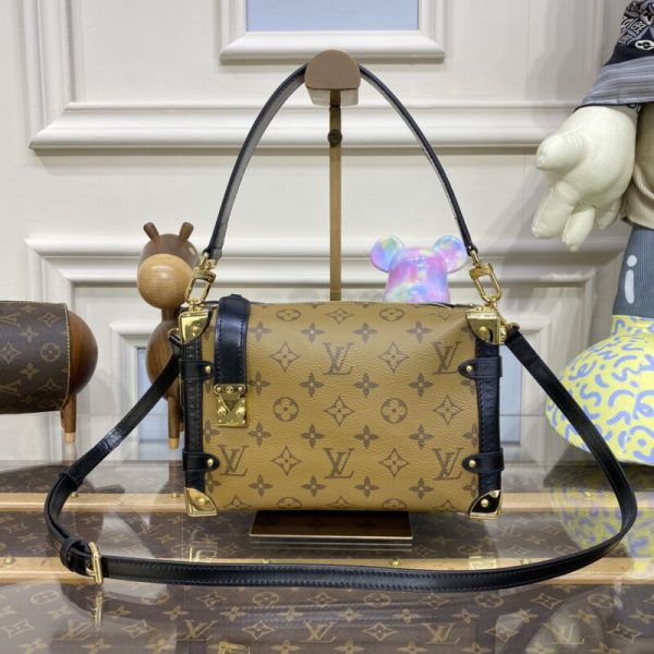 Louis Vuitton Side Trunk marron toile — réplique