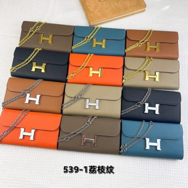 Hermès Constance Chain portefeuille — réplique