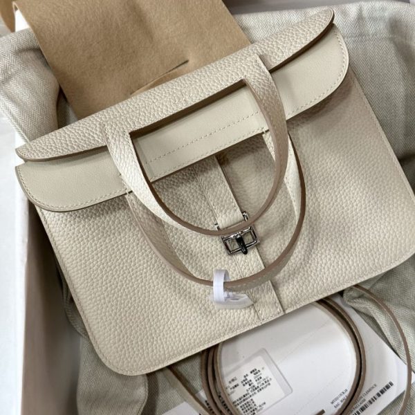 Hermès Halzan blanc — réplique