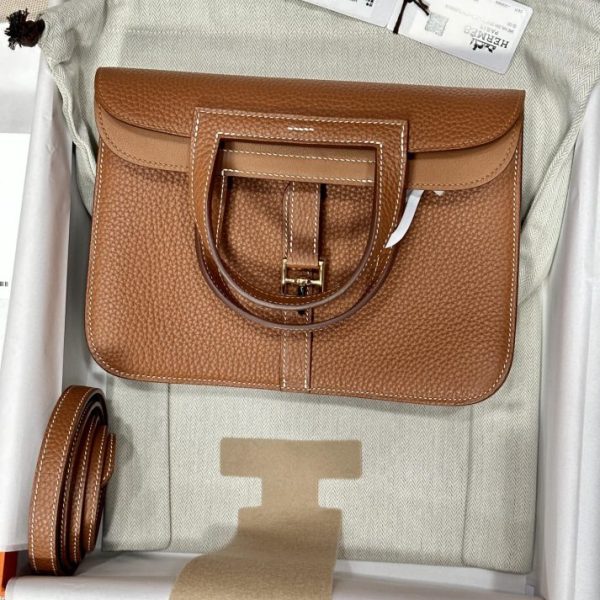 Hermès Halzan marron — réplique