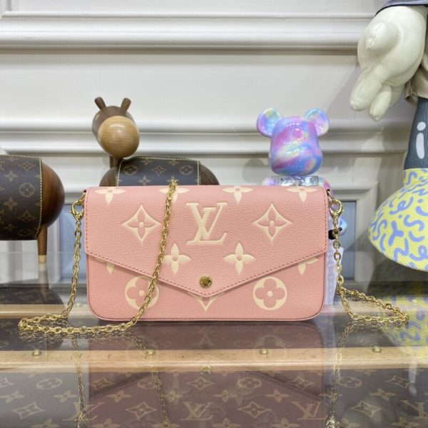 Louis Vuitton Félicie Pochette rose — réplique