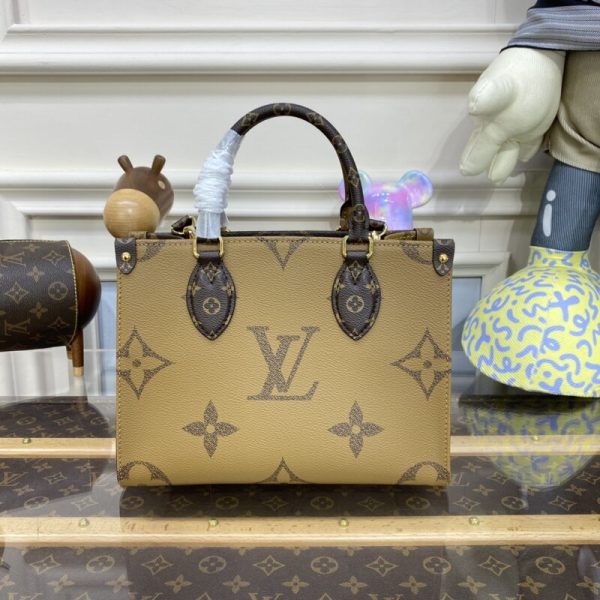 LV Onthego PM marron — réplique