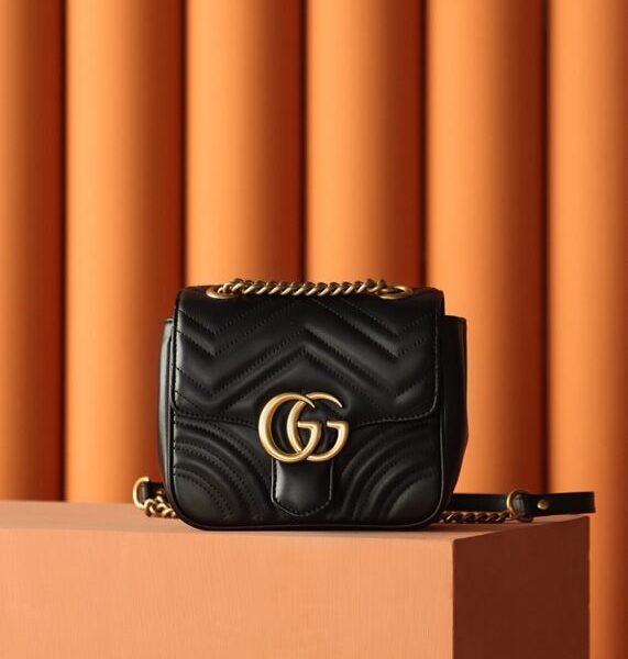 Gucci GG Marmont Square noir — réplique