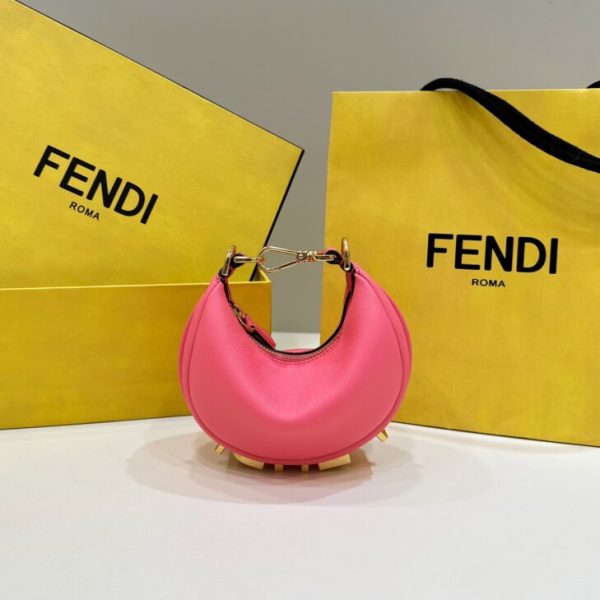 Fendi Fendigraphy petit format rose — réplique