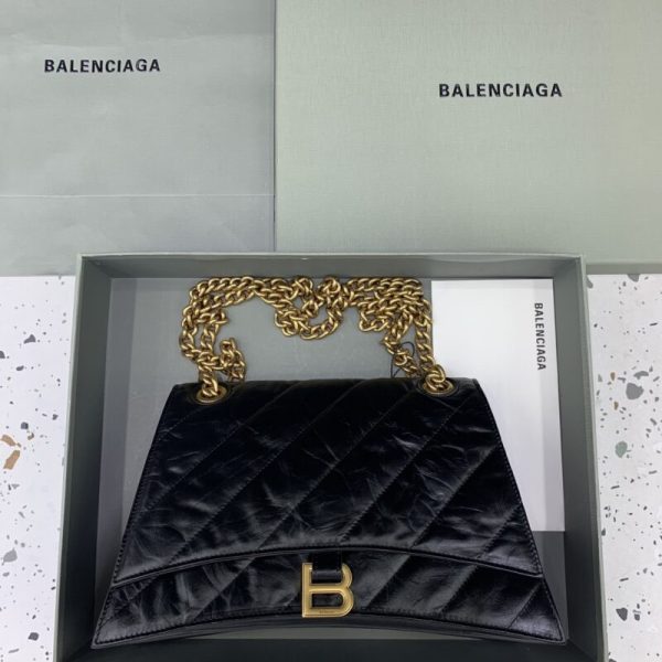 Balenciaga Crush grand format noir 2.0 — réplique