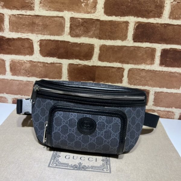 Gucci Double G Oval Waist sac — réplique