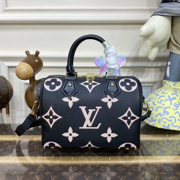 Louis Vuitton Speedy Bandouliere 25 noir — réplique